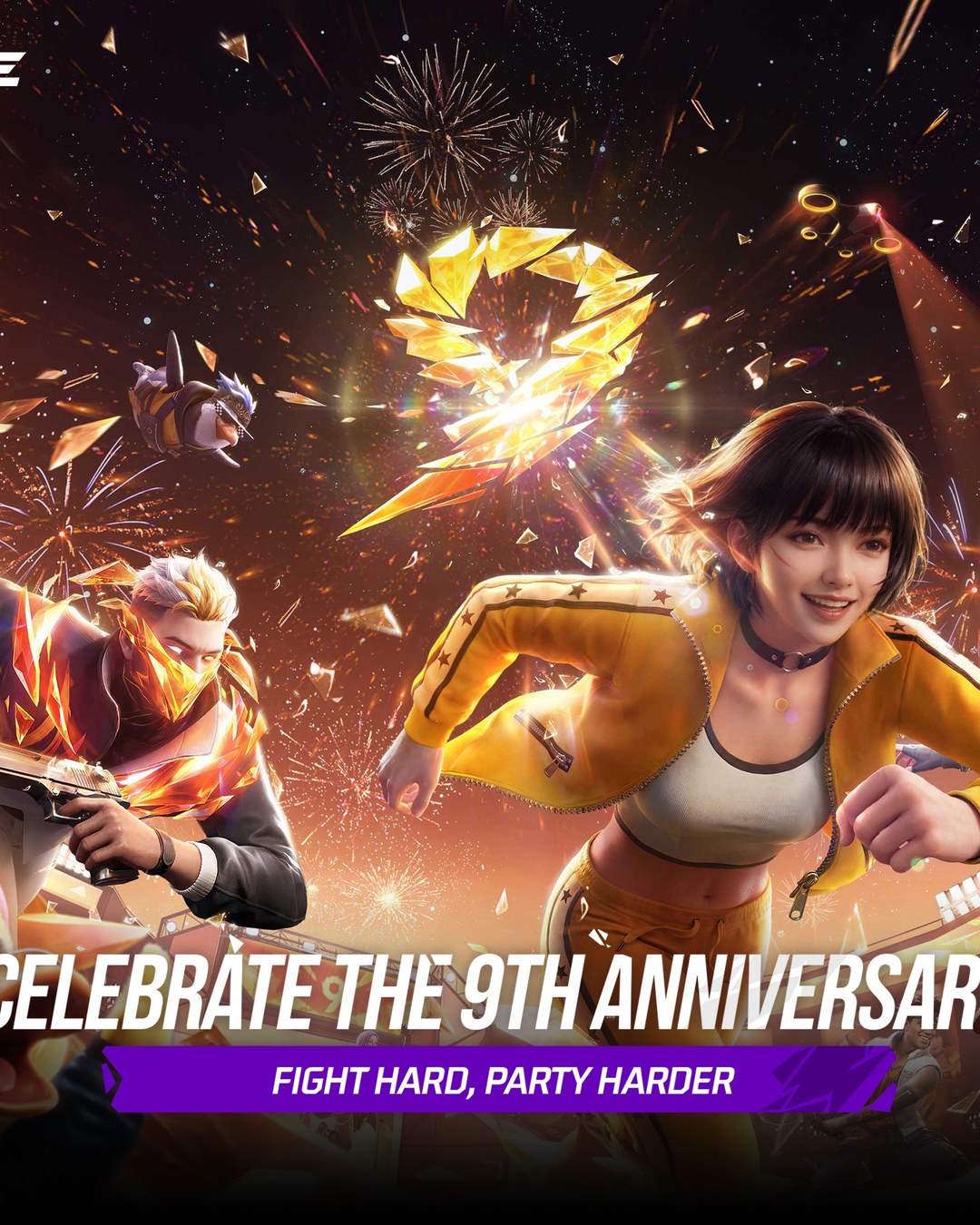 Free Fire 9th Anniversary